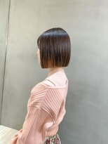 ロンドシエル 横浜(Lond ciel)&nbsp;ストレートでラインの綺麗なボブ