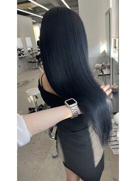 エゴル ナゴヤサカエ(ENGOL NAGOYA SAKAE) 【田中莉香】透明感ブルーブラック／韓国スタイル