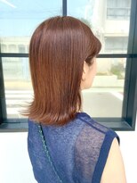 アメリラブ(ameri love)&nbsp;ブリーチなしダブルカラー×アプリコットオレンジ