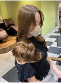 ブラウンベージュ ブリーチなしベージュ マロンベージュ