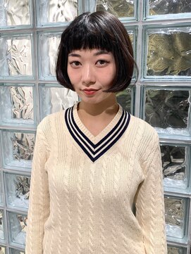 ノル 栄矢場町(nol) スタイリングで雰囲気を変えられるミニボブ