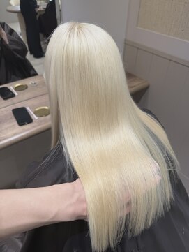 ジーナ 渋谷本店(Zina) 髪質改善*ブロンドカラー*【Zina渋谷本店】