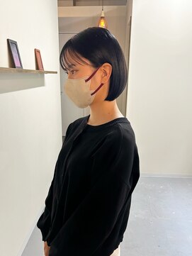 ザ ブリンク(THE BLINK) THE BLINK大人可愛いボブぱつっとボブヘイリーボブグレージュ