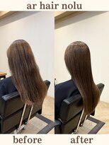アールヘアノル(ar hair nolu) 髪質改善縮毛矯正 20