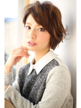 オーシャン(Ocean) [OCEAN Hair&Life]大人のナチュラル☆フェザーショートボブ☆