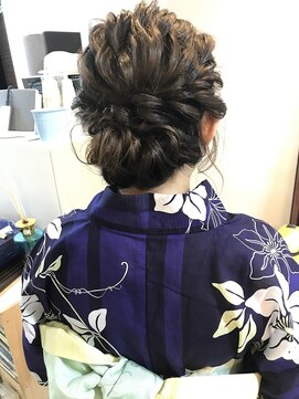 ロカット サロン(Roquat Salon) なみなみ浴衣アレンジ【ヘアセット　立川/立川南/八王子　浴衣】