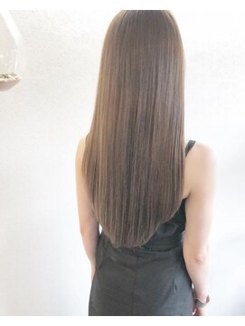 ステア メゾン(stir maison) 『透き通るロングヘア』アッシュベージュ&11種トリートメント