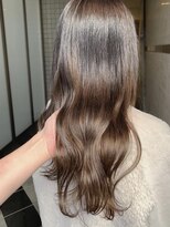 グロウ 上野御徒町(grow)&nbsp;ピンクベージュ/ハイライトカラー/小顔/ボブルフ[上野/御徒町］