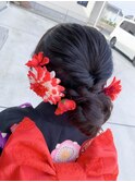 【人気♪】七五三アップスタイル