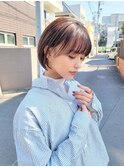 簡単ヘアセットミニボブ