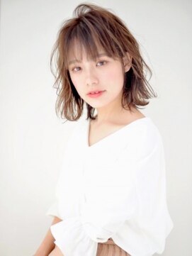 コルソ バイ ケーツー(CORSO by k-two) ゆるカールミディアムボブ[西宮北口/門戸厄神]