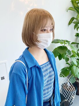 ギグスダブル 栄店(gigs double) 朝楽カット♪レイヤーボブ
