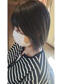 【インナーカラー】【透け感カラー】【ブルー】