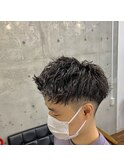 ツイスパアップバングショート 横浜
