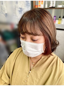 ソーヤ(SAWYER) 大人女子×インナーカラー ♪