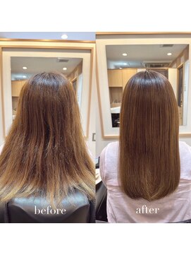 リアン 四条大宮店(Lien) 『髪質改善』ストレートエステ（縮毛矯正）（リタッチ可）