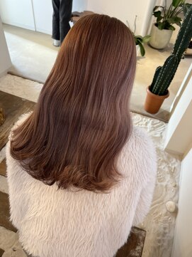 ココルアナ(coco luana) ピンクベージュ/韓国/髪質改善/前髪カット/学割U24