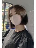 ナループロア ルームー(Nalu pu loa ROOMOO)&nbsp;ゆるまきタッセルカット/タッセルカット/タンバルモリ/韓国ボブ