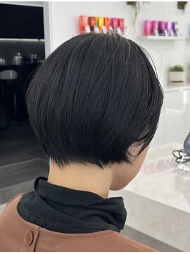 アオ 甲府本店(AO) 《AO hair》丸みショートボブ