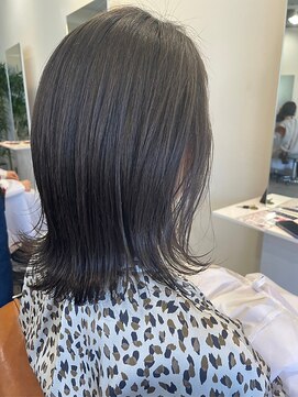 ピシェ ヘア デザイン(Piche hair design) くすみグレージュ/ミディアムレイヤー