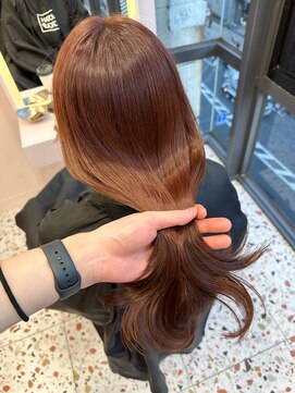 ボタン シブヤ(VOTAN SHIBUYA) 韓国ヘア/ピンクブラウン/艶髪/暖色系カラー