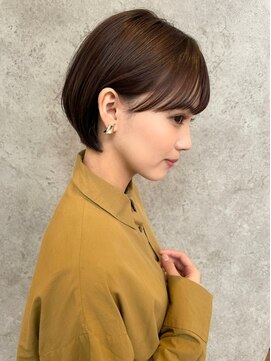 アンバー 池袋(amber) 切りっぱなしボブ/ハンサムショート/デザインカラー[池袋駅]