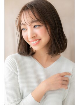 カバーヘア ブリス 川口(COVER HAIR bliss) 艶カラーグレーベージュ美髪AラインボブカールZ川口20代30代40代