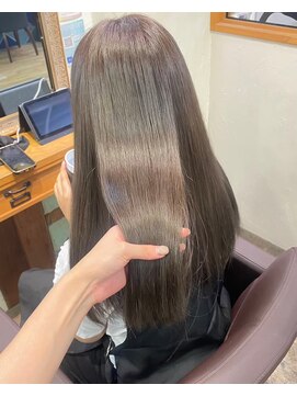 ロア 福岡天神本店(LORE) ダブルカラーベージュカラーケアブリーチカラーハイトーンカラー