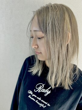 アメリアム 大阪上本町店(Ameri amu.) 【ホワイトアッシュ/ショート/ボブ】#Ameri #大阪 #上本町