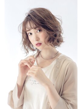 スノードロップ 荻窪(Snowdrop) くびレイヤー/シアーカラー/ナチュラルカール愛されショート