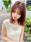 ゆるふわロングベージュカラーブリーチしない透明感カラー