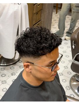 グルーマーズトウキョウ(GROOMER/S TOKYO) ショートハーパー【外国人風パーマ　メンズパーマ】
