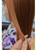 【ポイントカラー】フェイスフレーミングでお顔周りを華やかに◎