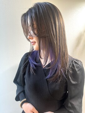 エルパライソ リフォ(Elparaiso Reff) イヤリングカラー パープル