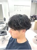 刈り上げマッシュ×シャドウパーマ【松戸/メンズ】