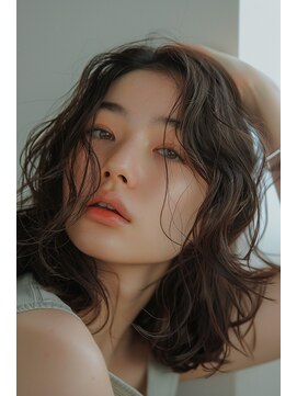 ラナ 新宿(lana) くびれミディアム/レイヤーカット/後毛/【lana hair 新宿】