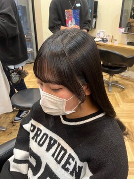 アルター(aL ter) 前髪・顔まわりカット［似合わせカット/ウェーブミディアム］