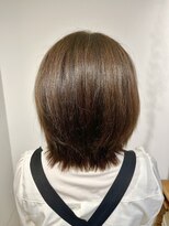 ヘアーポケット 恵比寿(hair pocket)&nbsp;艶感くびれミディ/髪質改善/透明感カラー/小顔カット/30代/40代