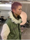 スパイキーショート/ハイトーン/ピンクヘア