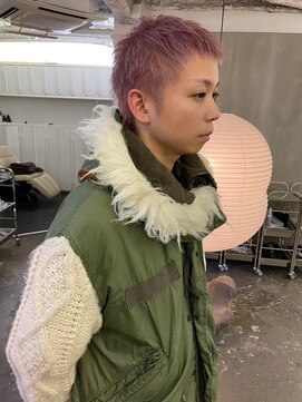 カシェ ナカザキ(CACHE NAKAZAKI) スパイキーショート/ハイトーン/ピンクヘア