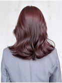 ミディアムロング韓国ヘア顔周りレイヤー_ba512131