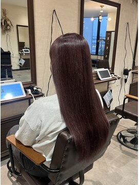 【艶感】ピンクカラー/20代/30代/40代/50代/髪質改善