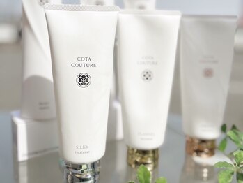 ハピネス 泊店(happiness)の写真/【四日市/泊】COTA髪質改善トリートメントで髪1本1本にダイレクトにアプローチ！憧れのしっとり艶髪に♪