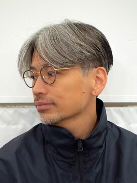 ワク(WAKU) 【WAKU】メンズ/センターパート/マッシュショート