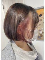 美容室カードル 新小岩店(Cadre)&nbsp;イヤリングカラー/ピンク