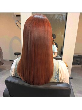 ラスト(Lust) 髪質改善カラー【オレンジブラウン】