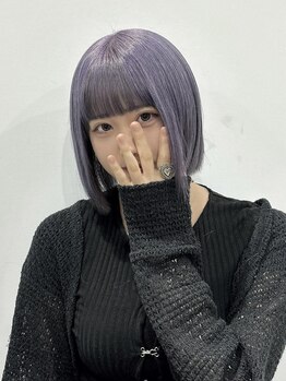 アロハナ 津店(ALOHANA)の写真/【カット＋艶カラー/7000円】お得に楽しむデザインカラー★幅広くライフスタイルに合わせて髪色を楽しんで