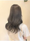 ヘーゼルベージュカラーケアブリーチ佐賀ミルクティーグレージュ