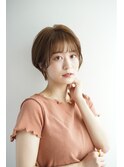 くびれショート/マロンベージュ