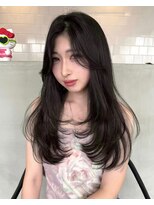 シェイト(ciate)&nbsp;韓国へア ロングレイヤー透明感カラー @ciate_mayu